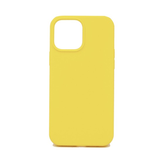 Capa de Silicone para Apple iPhone 13 Pro Amarelo